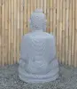 Product image 7 of the product “Seated Buddha made of Riverstone in Abhaya Position - gesture of fearlessness, H. 82cm. ”